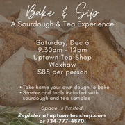 Bake & Sip - Saturday, December 6th - 9:30 am