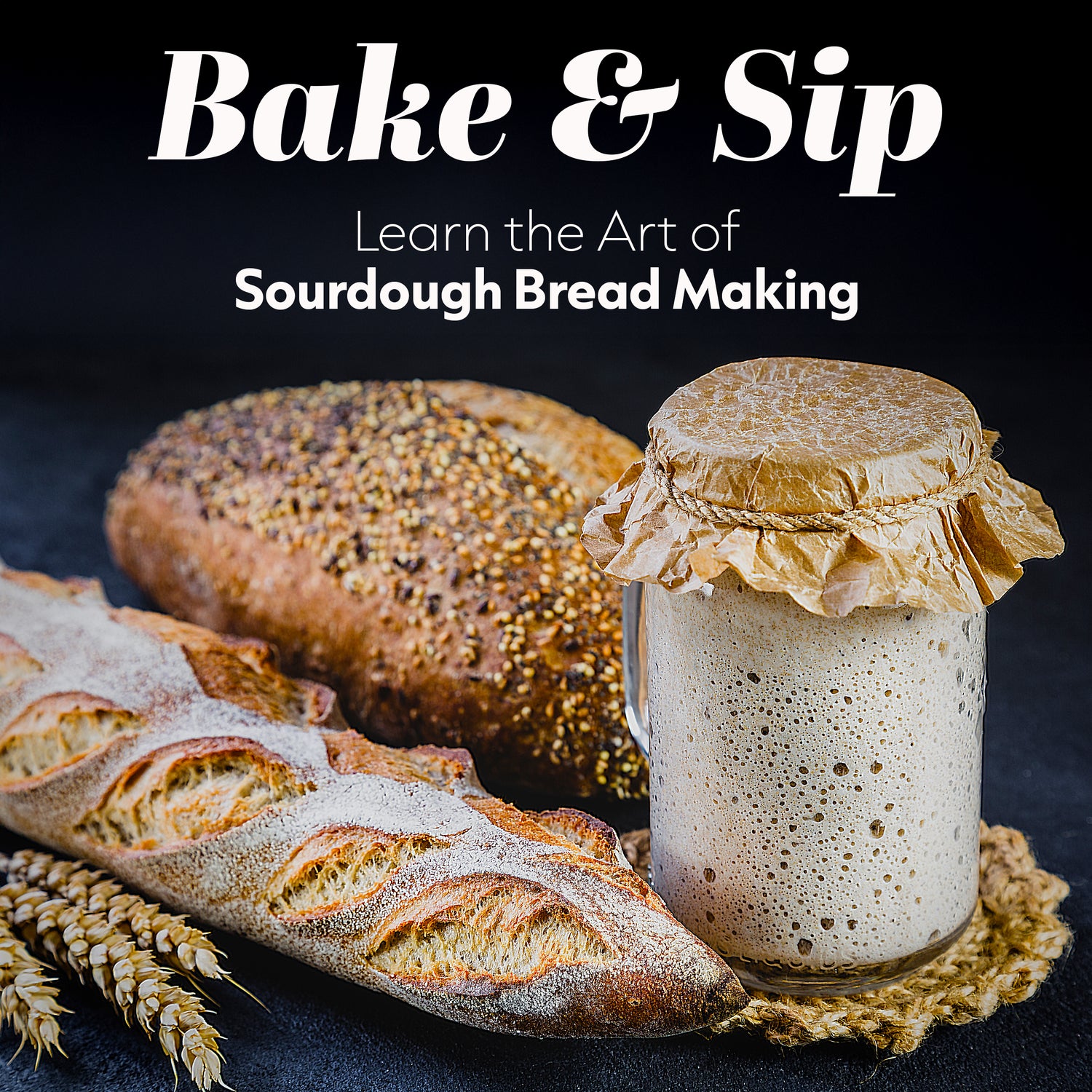 Bake & Sip - Saturday, December 6th - 9:30 am