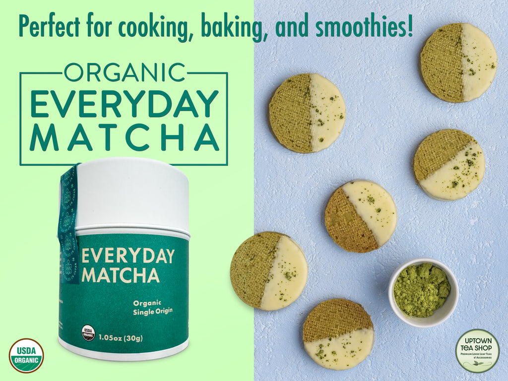 Organic Everyday Matcha Green Tea Uptown Tea Shop
