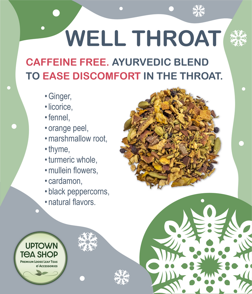 Well Throat Herbal (Tisane) Tea Uptown Tea Shop