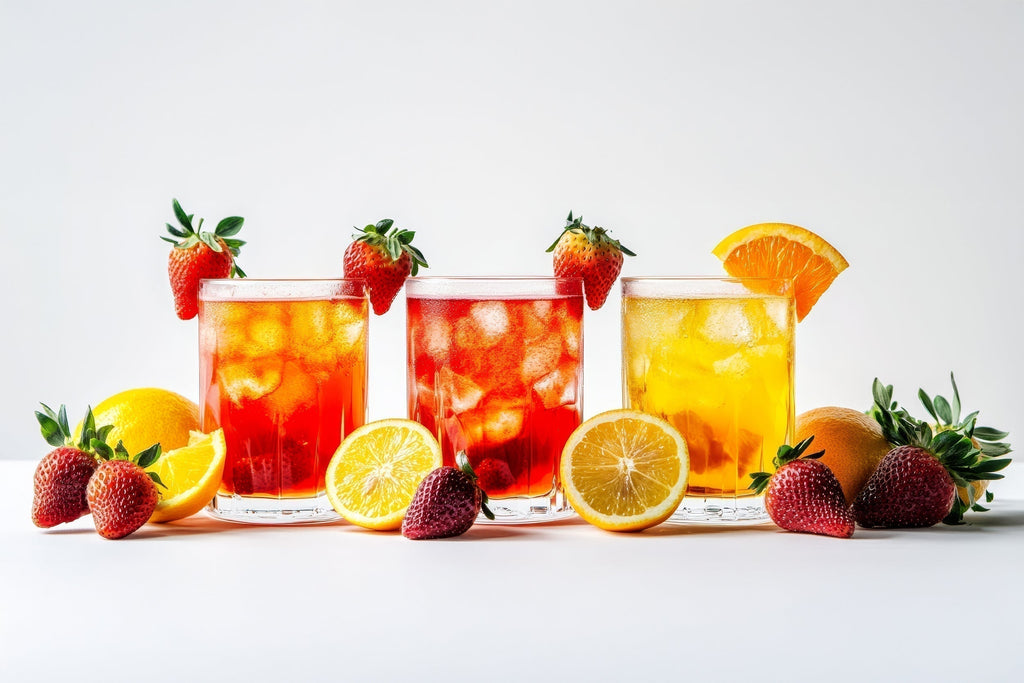☀️🧊 Quench Your Thirst: Refreshing Fruit Teas 😎💦