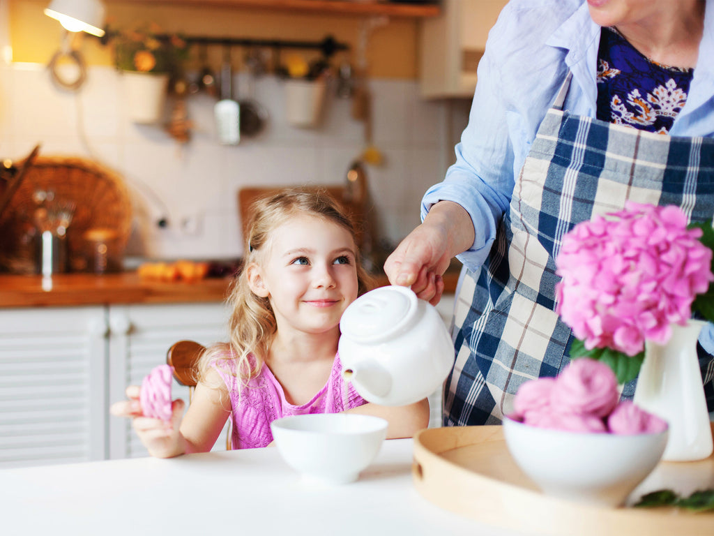 Children Benefit From Drinking Tea