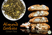 Almond Cookies Green Tea
