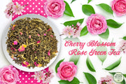 Cherry Blossom Rose Green Tea