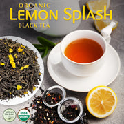 Organic Lemon Splash Black