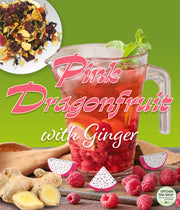 Pink Dragonfruit with  Ginger