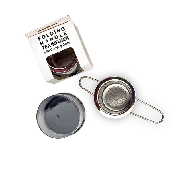 Folding Handle Tea Strainer/Infuser
