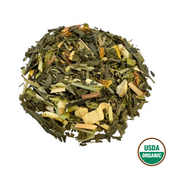 Organic Lemongrass Lime Buchu Green Tea