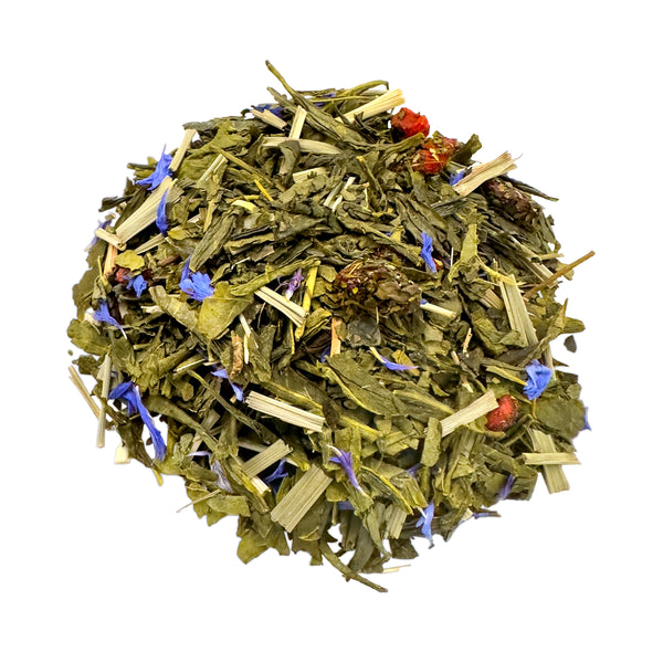 Pomegranate and Blueberry Green Tea