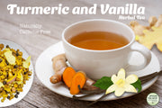 Turmeric and Vanilla Herbal Tea
