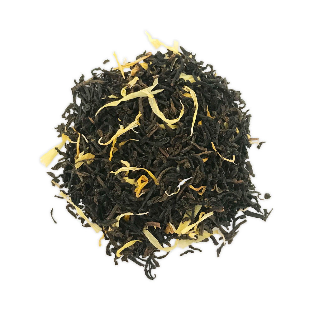 Decaf Apricot Black Tea Black Tea Uptown Tea Shop