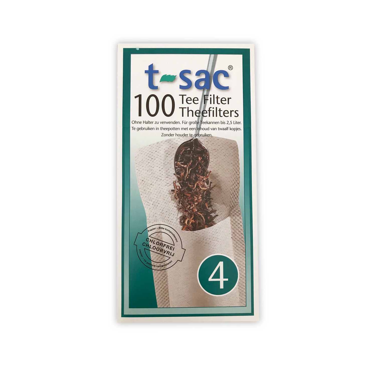 T-Sac Paper Tea Filters #4